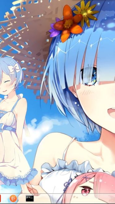 Windows10 萌化电脑主题 蕾姆