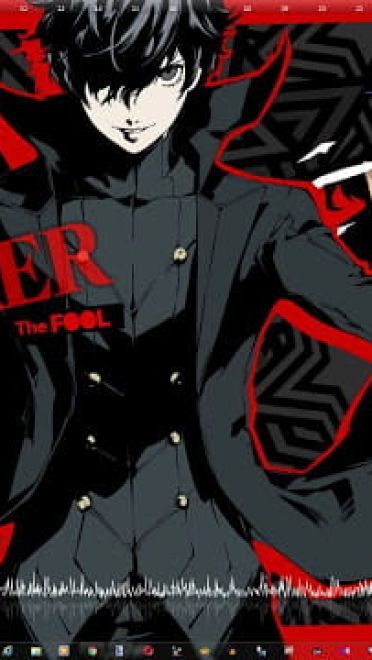 Windows7 萌化电脑主题 女神异闻录P5