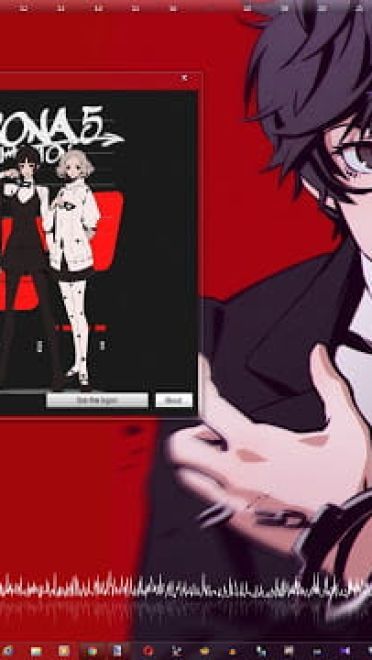 Windows7 萌化电脑主题 女神异闻录P5