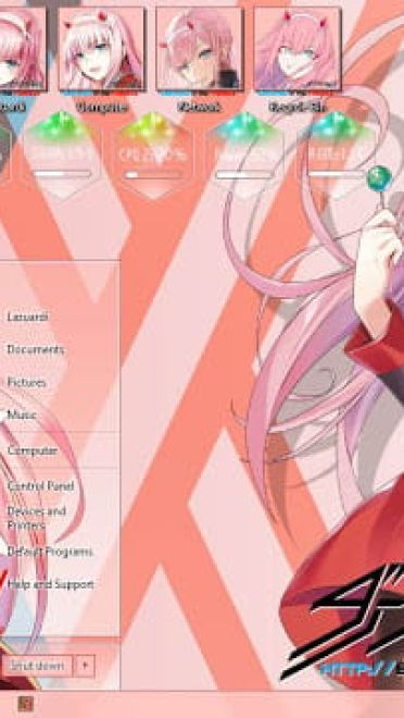 Windows7 萌化电脑主题 国家队 002