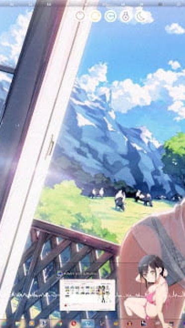 Windows7 萌化电脑主题 One Room