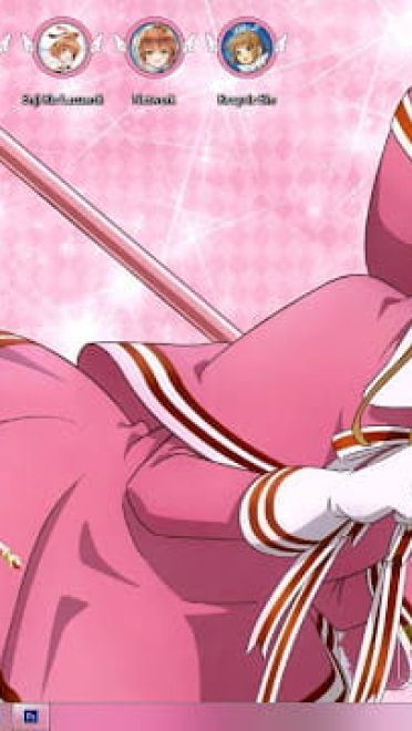 Windows7 萌化电脑主题 魔卡少女樱 小樱