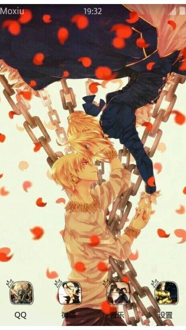 《Fate》金闪闪手机主题