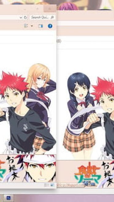 Windows10 萌化电脑主题 食戟之灵