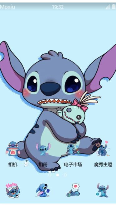 《星际宝贝》史迪奇手机主题