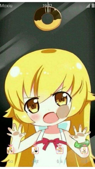 物语系列 忍野忍手机主题