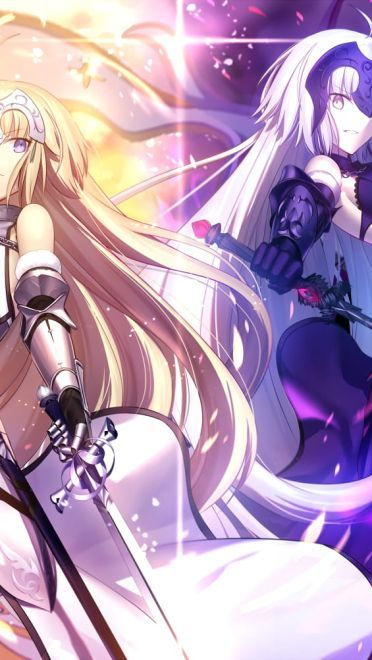 Fate/Grand Order 龙之魔女 黑贞德动漫电脑壁纸下载(1)