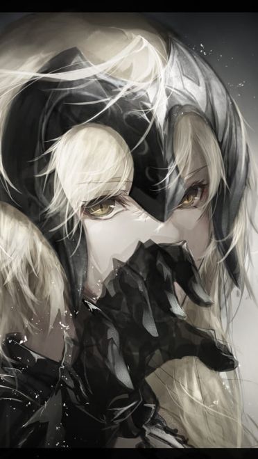 Fate/Grand Order 龙之魔女 黑贞德动漫电脑壁纸下载(1)