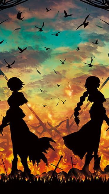 Fate/Grand Order 龙之魔女 黑贞德动漫电脑壁纸下载(1)