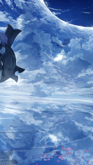 Fate/Grand Order 盾娘 玛修·基列莱特动漫电脑壁纸下载(1)