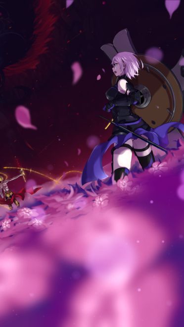 Fate/Grand Order 盾娘 玛修·基列莱特动漫电脑壁纸下载(1)