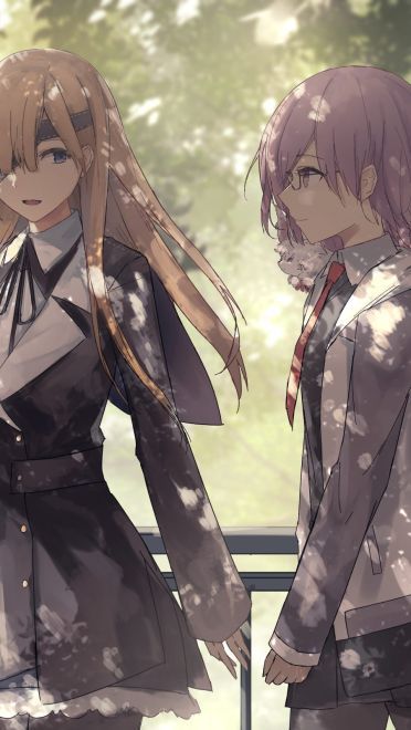 Fate/Grand Order 盾娘 玛修·基列莱特动漫电脑壁纸下载(1)