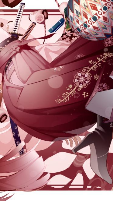 Fate/Grand Order 樱saber 冲田总司动漫电脑壁纸下载(1)