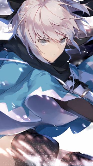 Fate/Grand Order 樱saber 冲田总司动漫电脑壁纸下载(1)