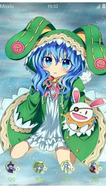 《约会大作战》四系乃手机主题