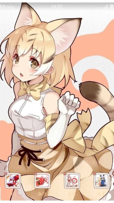 《兽娘动物园》薮猫手机主题