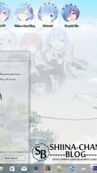 Windows10 萌化电脑主题 从零开始的异世界生活 蕾姆