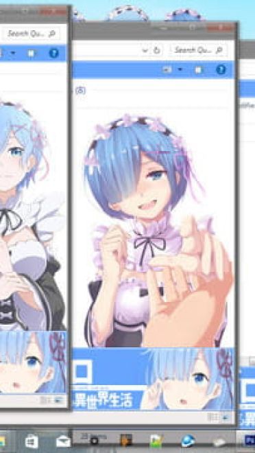 Windows10 萌化电脑主题 从零开始的异世界生活 蕾姆