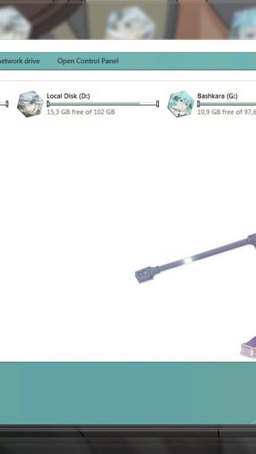 Windows7 萌化电脑主题 朝田诗乃