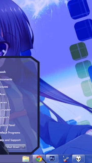 Windows7 萌化电脑主题 记录的地平线 晓