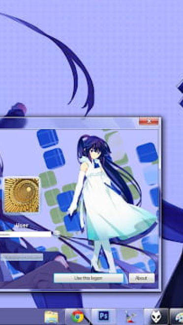 Windows7 萌化电脑主题 记录的地平线 晓