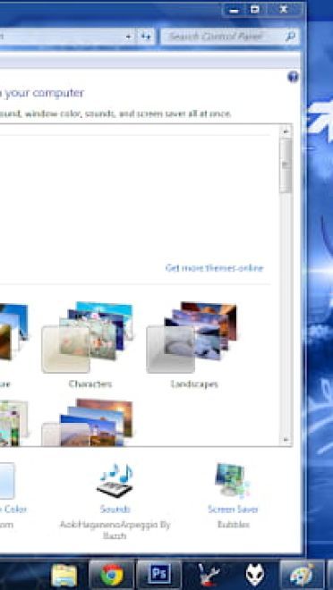 Windows7 萌化电脑主题 苍蓝钢铁的琶音