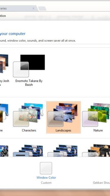 Windows7 萌化电脑主题 月刊少女野崎君