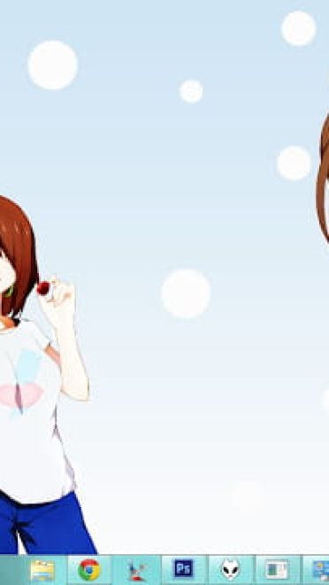 Windows7 萌化电脑主题 轻音少女