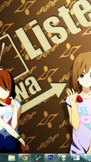 Windows7 萌化电脑主题 轻音少女