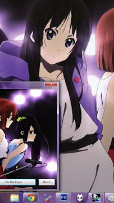 Windows7 萌化电脑主题 轻音少女