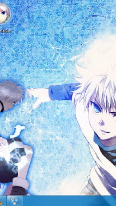 Windows7 萌化电脑主题 全职猎人 奇牙