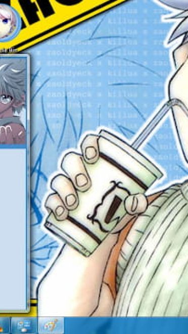 Windows7 萌化电脑主题 全职猎人 奇牙