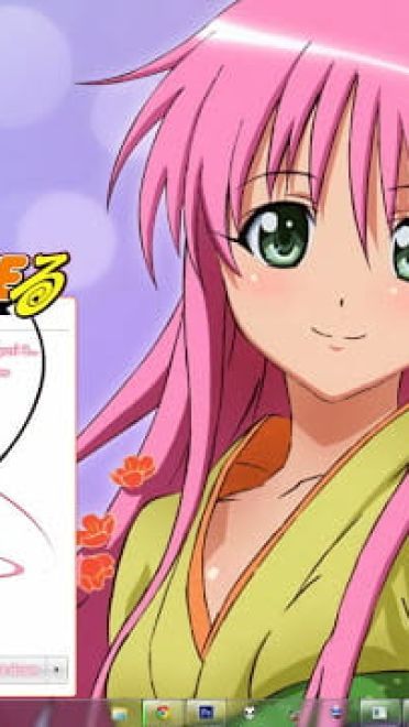 Windows7 萌化电脑主题 出包王女 菈菈·萨塔琳·戴比路克