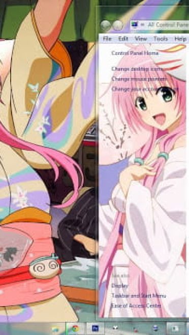 Windows7 萌化电脑主题 出包王女 菈菈·萨塔琳·戴比路克