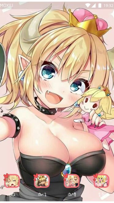 库巴姬萌化手机主题