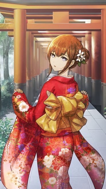 命运石之门 牧濑红莉栖 二次元萌图(1)