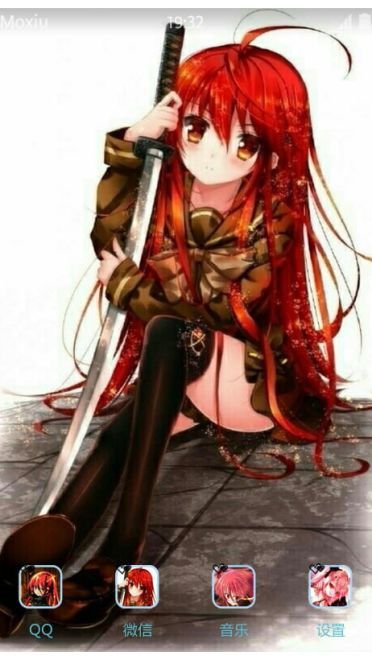 《灼眼的夏娜》夏娜手机主题