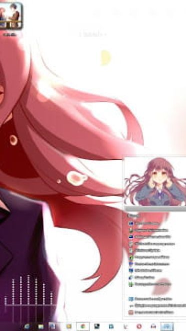 Windows7 萌化电脑主题 声之形 西宫硝子