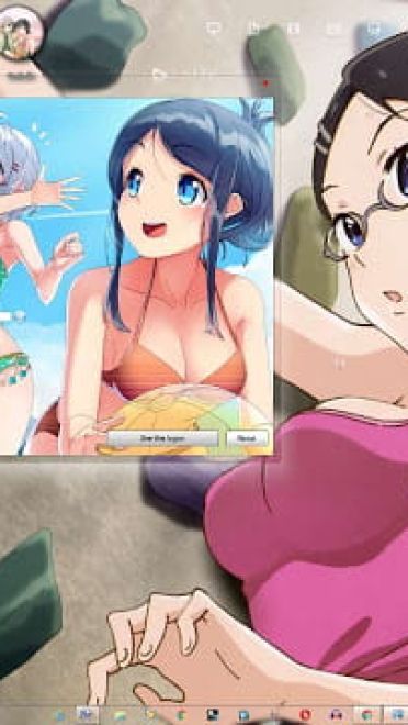 Windows7 萌化电脑主题 向山进发