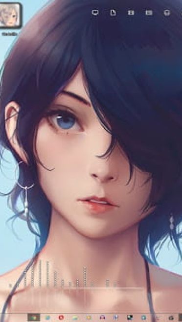 Windows7 萌化电脑主题 雾岛董香