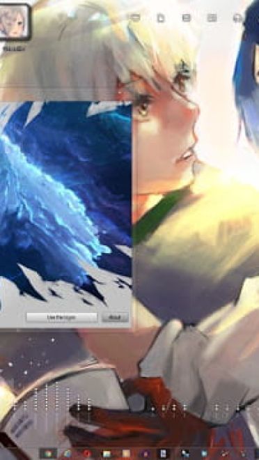 Windows7 萌化电脑主题 雾岛董香