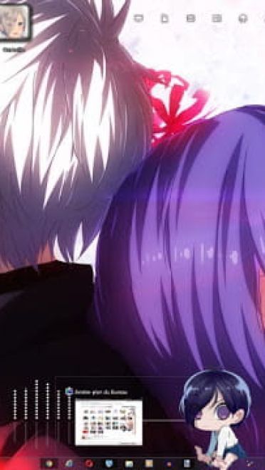 Windows7 萌化电脑主题 雾岛董香