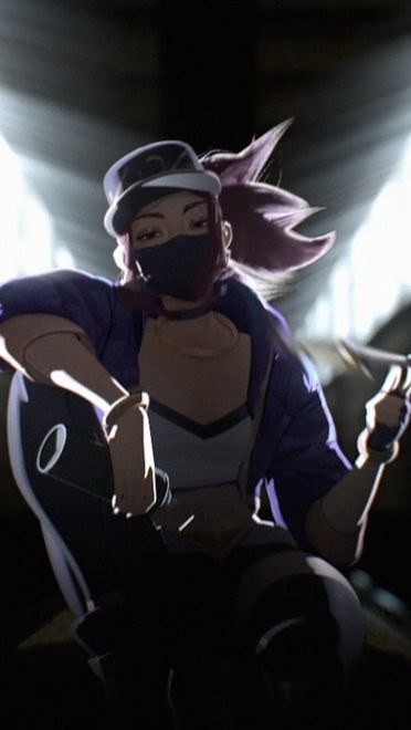 LOL KDA女团S8总决赛现场首秀出道 KDA女团原画壁纸下载(1)