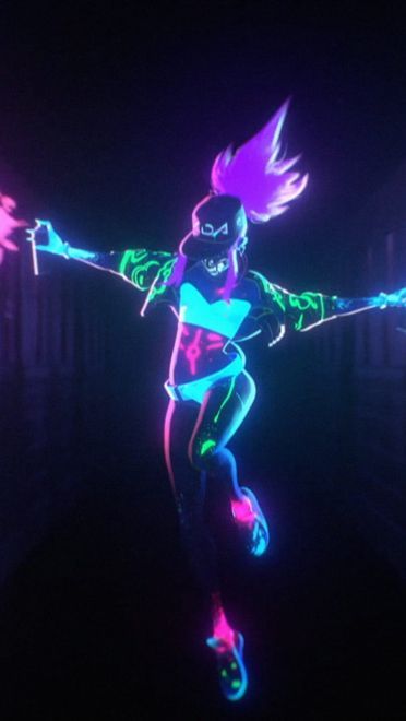 LOL KDA女团S8总决赛现场首秀出道 KDA女团原画壁纸下载(1)