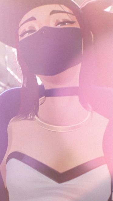 LOL KDA女团S8总决赛现场首秀出道 KDA女团原画壁纸下载(1)