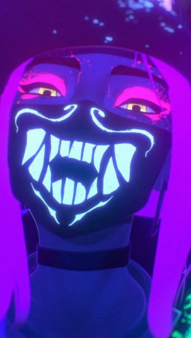 LOL KDA女团S8总决赛现场首秀出道 KDA女团原画壁纸下载(1)