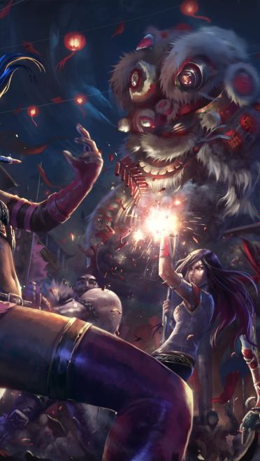 规则—就是用来打破的 最全金克丝皮肤原画壁纸大合集下载(1)