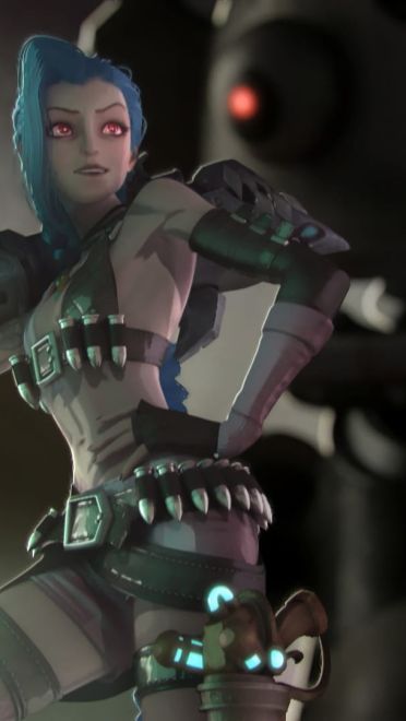 规则—就是用来打破的 最全金克丝皮肤原画壁纸大合集下载(1)