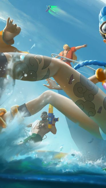 规则—就是用来打破的 最全金克丝皮肤原画壁纸大合集下载(1)