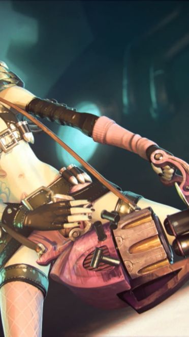 规则—就是用来打破的 最全金克丝皮肤原画壁纸大合集下载(1)